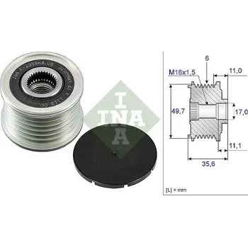 Předstihová spojka Schaeffler INA 535 0086 10