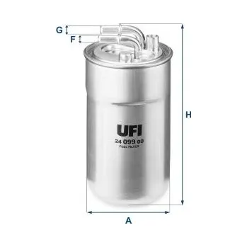 Palivový filtr Palivový filtr UFI 24.099.00