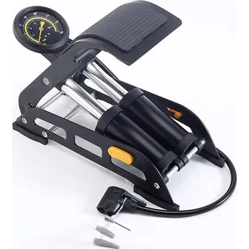 IWH 019701 nožní pumpa 10 bar analogový manometr, 2 válce