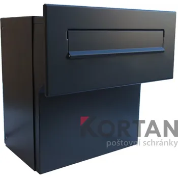 Poštovní schránka 1x poštovní schránka F-042 k zazdění do sloupku + čelní deska bez jmenovky ČD-4