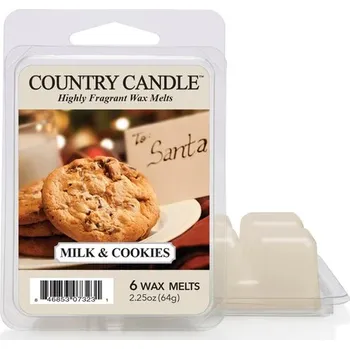 vonný vosk Country Candle Milk & Cookies Vonný Vosk, 64 g