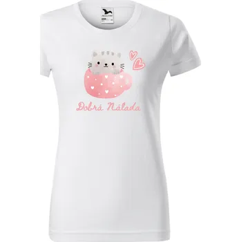 Dámské tričko Dámské tričko - Dobrá nálada Velikost: L