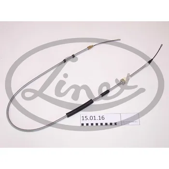 Lanko parkovací brzdy Tazne lanko, provozni brzda, , 6092734, 6130715, LINEX, 15.01.16