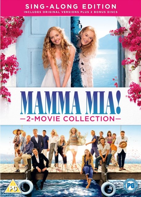 foto DVD film Mamma Mia: 2 Movie Collection Originální znění (2018) 4 disky DVD