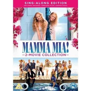 DVD film Mamma Mia: 2 Movie Collection Originální znění (2018) 4 disky DVD