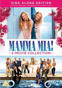 DVD film Mamma Mia: 2 Movie Collection Originální znění (2018) 4 disky DVD