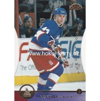 Karetní hra paralel karta NORM MacIVER 96-97 Leaf Press Proof Die-Cut číslo 35