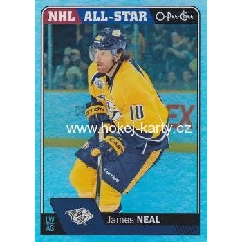 Sběratelská karetní hra paralel karta JAMES NEAL 16-17 OPC Rainbow číslo 89