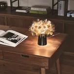 SLAMP CLITS00GNM00000BLBEU Clizia Mama Non Mama Gold Table, stolní lampička s černým podstavcem, 1x6W E14, výška 25cm