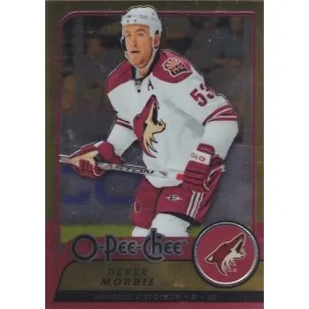 Sběratelská karetní hra paralel karta DEREK MORRIS 08-09 OPC Metal číslo 5