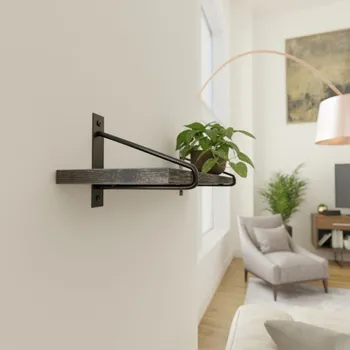 police Stará Krása – Ruční výroba Industriální smrková polička do hotelu 1,8 x 90 x 16 cm