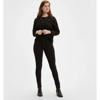 Dámské oblečení Dámské jeans Levi's® 711 Night Is Black 18881-0052 Velikost: W28 / L32