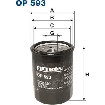 Filtr do auta Olejový filtr, , 15400PL2004, 15400PL2015, 15400PL2315, 15400PL2505, FX20019, X574, FILTRON, OP 593