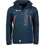 GEOGRAPHICAL NORWAY bunda pánská softshell TECHNO M tmavě modrá