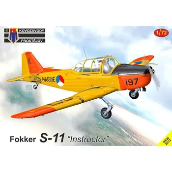 Plastikový model 1/72 Fokker S-11 'Instructor' (3x camo)