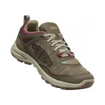 Dámská treková obuv Keen TERRADORA FLEX WP W canteen/windsor wine US 7,5 / EU 38,0 / UK 5 / 24,5 cm; Šedá boty + DÁREK DLE VÝBĚRU!