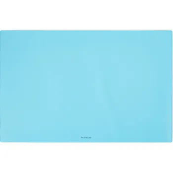 Psací podložka Podložka na stůl 60x40cm PASTELINI modrá 5-870