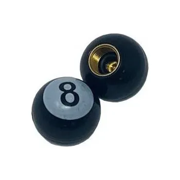 Polep vozidla Highway Hawk Čepičky na ventilky BLACK 8 (2ks) Velikost/Provedení: Černá