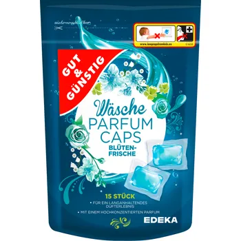 Přípravek na praní G+G parfém na prádlo - svěžest květin 15 kusů