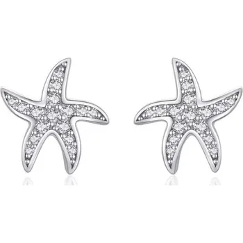 Náušnice Stříbrné náušnice hvězdice