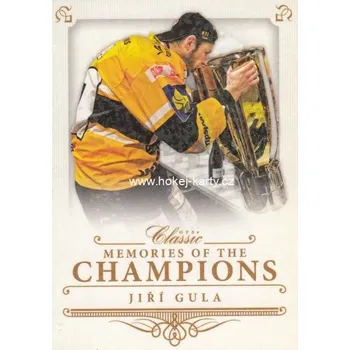 Karetní hra insert karta JIŘÍ GULA 14-15 OFS Classic Memories of the Champions /99