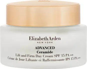 Pleťový krém Elizabeth Arden Ceramide Advanced Lift and Firm Day Cream SPF15 zpevňující denní pleťový krém 50 ml