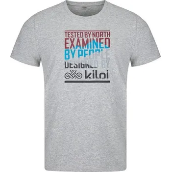 Pánské tričko KILPI TYPON-M Světle šedá XS