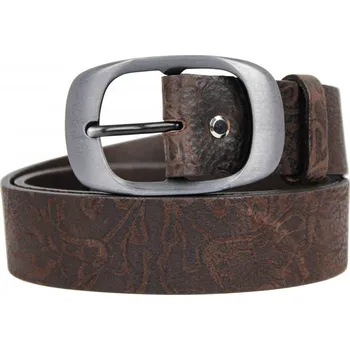 Opasek Penny Belts Dámský kožený opasek 272V2 hnědý