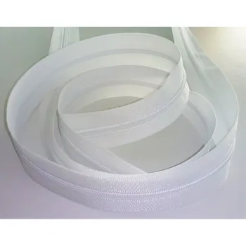 Zip Zip metráž (bílý)