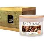 INTENSE 2 KNOTY sójová vonná EKO svíce PARFUMIA® čokoláda a pralinky CHOCOLAT & PRALINES
