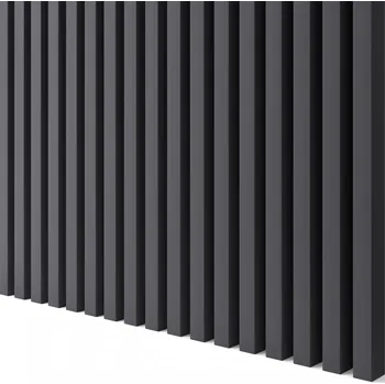 Obklad Lamele 3D VZOREK - Lamely ŠIROKÉ - GRAFIT (ANTRACIT) - rozměr vzorku: 30 x 40 x 200 mm
