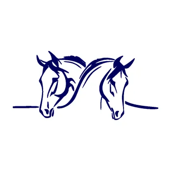 Samolepící dekorace SAMOLEPKA Koníci 006 pravá (23 - tmavě modrá) NA AUTO, NÁLEPKA, FÓLIE, POLEP, TUNING, VLASTNÍ TEXT, TISK, AUTOSAMOLEPKY.cz, POLEPY, OBRÁZEK, LOGO, SAMOLEPKY