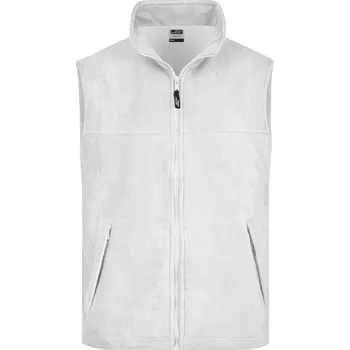 Pánská vesta Daiber Pánská Fleece vesta JN045 Barva: Bílá, Velikost: XL