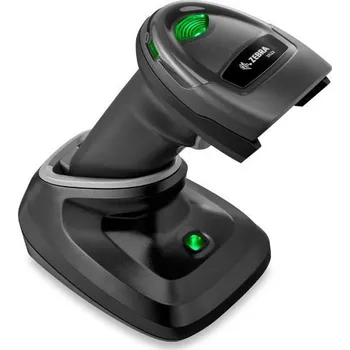 Čtečka čárových kódů Zebra čtečka DS2278-SR USB KIT 2D black, USB (HID) kabel, (prezentační stojánek)