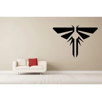 Samolepící dekorace Lepy.cz Samolepka na zeď The Last of Us - Světlonoši Velikost (šířka x výška): 30x22cm, Barevná varianta: Světle růžová