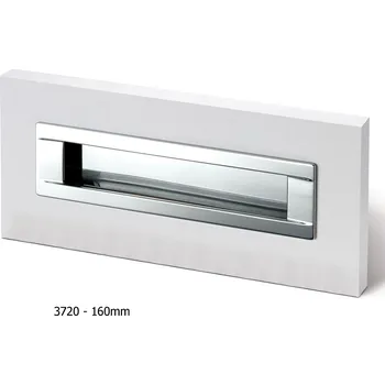 Nábytkové kování 372 - 400 lesklý chrom, 160 mm