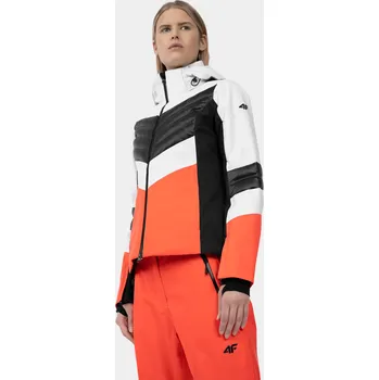 Dámská větrovka 4F H4Z22-KUDN011A RED NEON Dámská lyžařská bunda US L