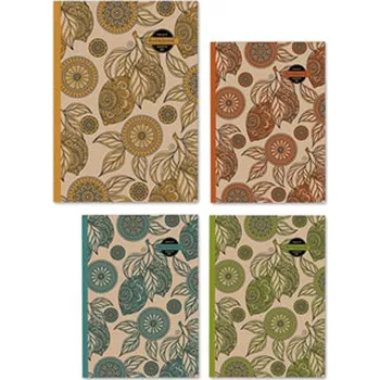 Zápisník Zápisník Kraft A5 nelinkovaný Kniha