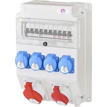 Rozvaděč 001105414 Zásuvková skříň ETI EDS11 4-2/2-5 16/32, ETI