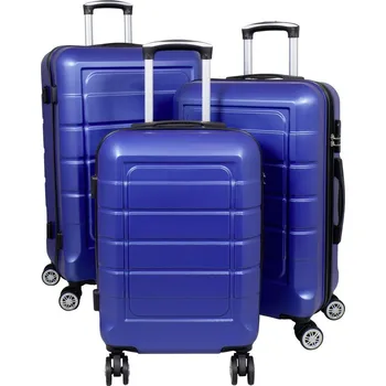 Cestovní kufry ABS sada COMO L,M,S blau