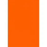 Plastový ubrus - oranžový