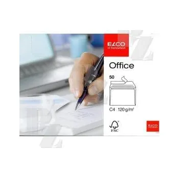 Obálka Obálka C4 Office v krabičce s krycí páskou 120g 50ks, Elco