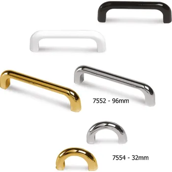 Nábytkové kování 755 - 004 zelená, 96 mm