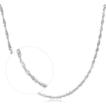 Řetízek Olivie SINGAPORE 40cm stříbrný řetízek 4626 Ag 925; ≤1,3 g.