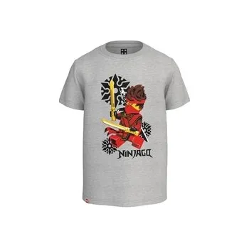 Chlapecké tričko LEGO® Tričko 12010587 Ninjago - šedá, velikost 104