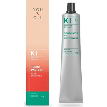 zubní pasta You & Oil Bioaktivní zubní pasta 4/1 máta/skořice 90 g