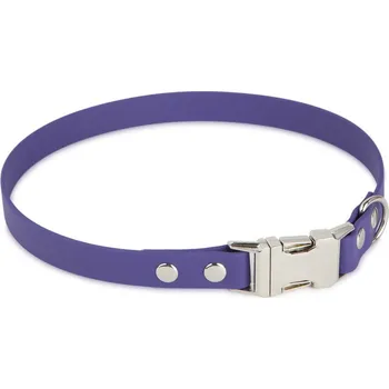 Obojek pro psa FIREDOG BioThane obojek Clip 19mm 49cm Barva: Fialová