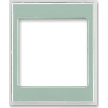 5016E-A00070 22 Kryt pro přístroje osvětlení s LED, AudioWorld nebo adaptéru Profil 45, agáve/ledová bílá, ABB Element