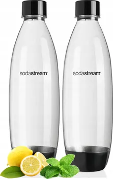 Příslušenství pro výrobník sody SodaStream Fuse Black sada lahví 2x 1 l