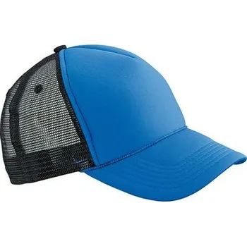 Kšiltovka Daiber - čepice Kšiltovka trucker Retro Mesh Cap MB6550 Barva: Modrá královská - Černá